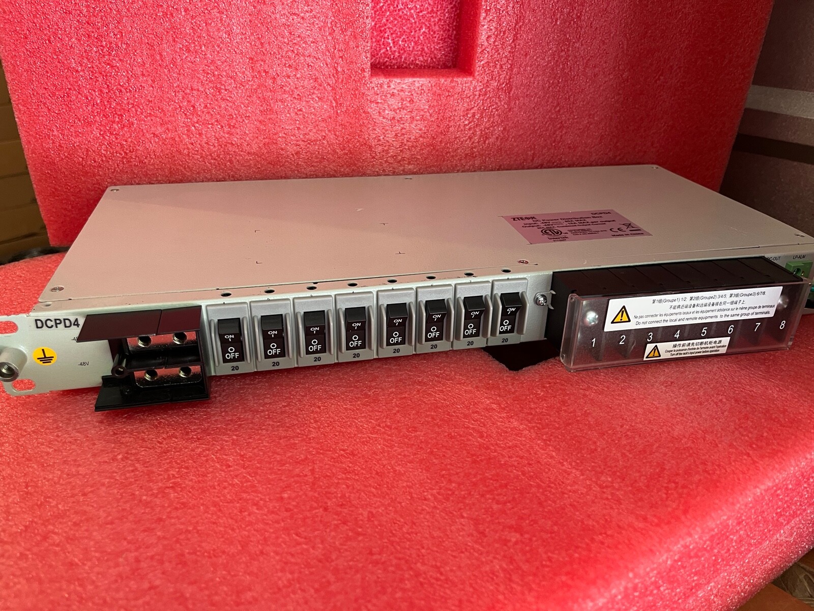 ZTE DCPD4 DC POWER DISTRIBUTION BOX | eBay ZTE DCPD4 DC POWER DISTRIBUTION BOX | eBay