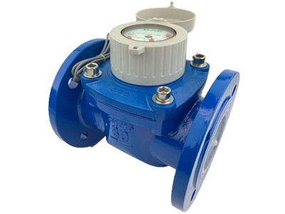 DAE WP-300n 3  Lead Free Woltmann Helix Water Meter, Pulse Output, Gallon