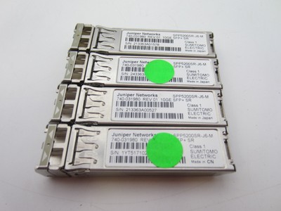 Juniper Networks 740-021308 10GE SFP+SR (lot of 4)