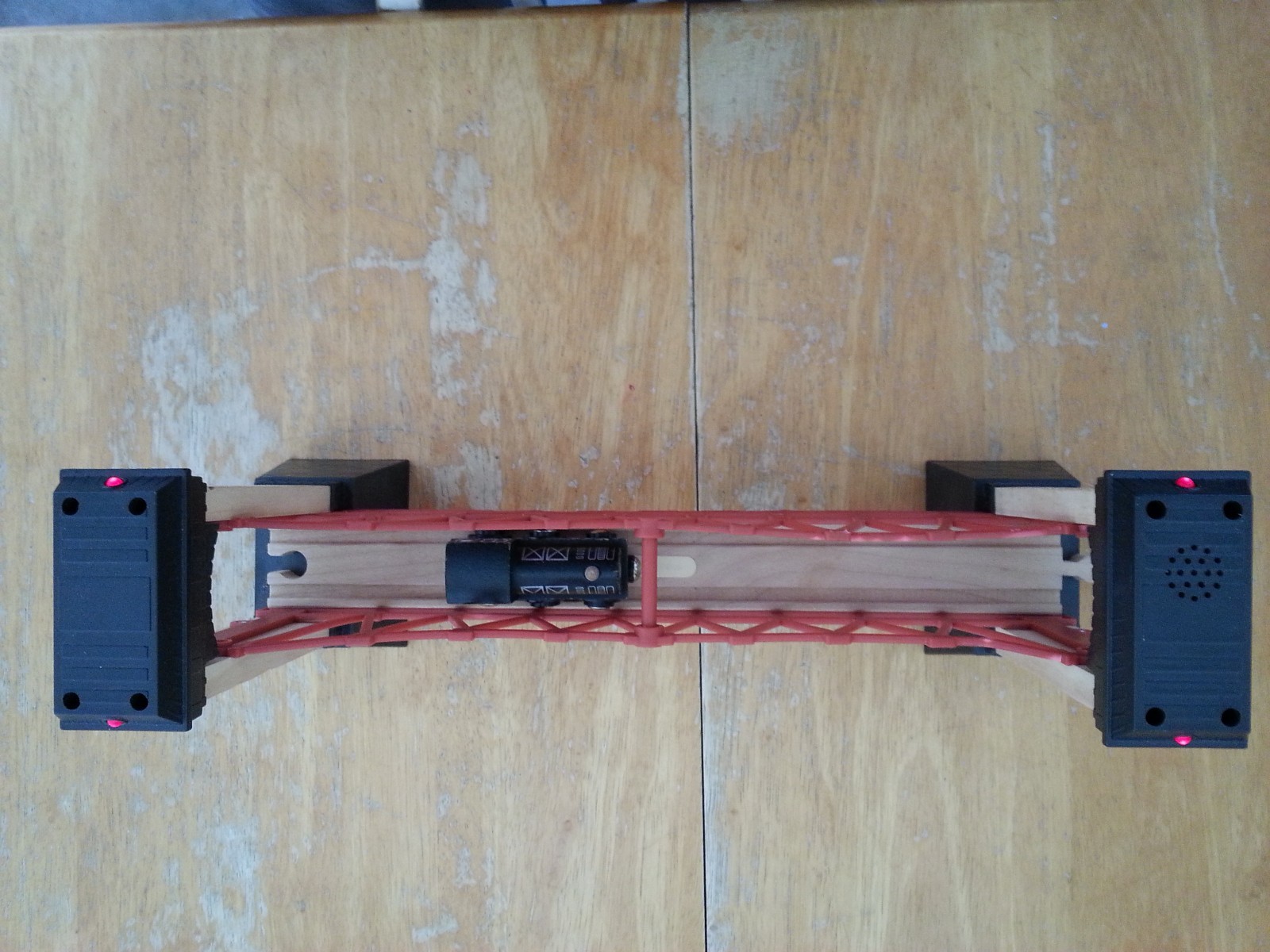 Compatible Thomas and friends wooden trains. Suspension bridge with lights sound