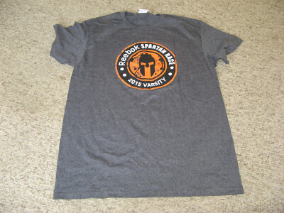 2015 15 REEBOK SPARTAN RACE VARSITY FINISHER T-SHIRT MEDIUM MED ADULT BRAND NEW