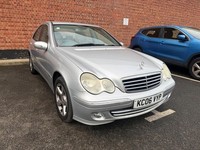 2006 Mercedes-Benz C Class 1.8 C200 Kompressor Avantgarde SE 4dr SALOON Petrol A