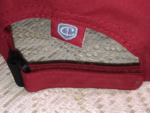Shell Motor Oil Embroidered Logo Red Hat Cap Adjustable Gas Station Quick Dry