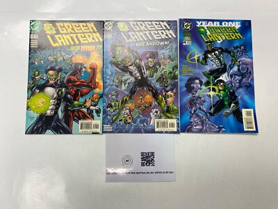 3 Green Lantern DC comic books #122 123 Annual #4 62 KM16