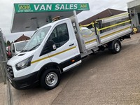 2022 Ford Transit 350 L4 13FT ALLOY DROPSIDE IDEAL SCAFFOLDING TRUCK EURO 6 Drop