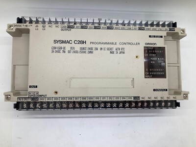 Omron Sysmac C28H PLC C28H-C6DR-DE 24VDC INPUT / OUTPUT