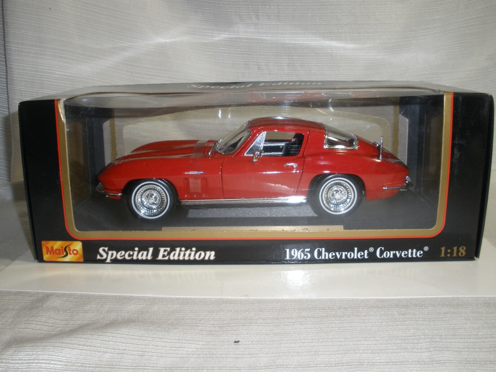 1965 Chevrolet Corvette Maisto 1:18 scale NIB | eBay