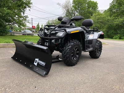 MINT CAN AM OUTLANDER XTP MAX, EPS 800R,LEGAL TWO PASSENGER ALUMINUM SKID,PLOW