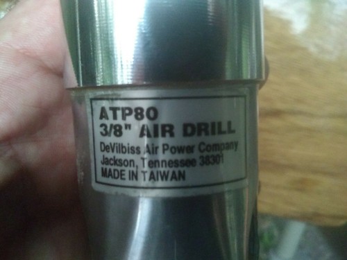 3/8 In Jacobs Air Drill