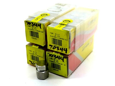 NEW LOT OF 35 HAM-LET 7108L SS 1/2 STAINLESS STEEL UNION CAP