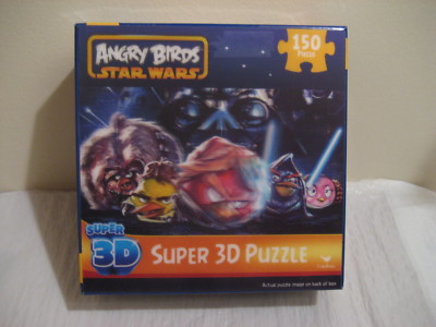 ANGRY BIRDS STAR WARS super 3d puzzle 150 pieces