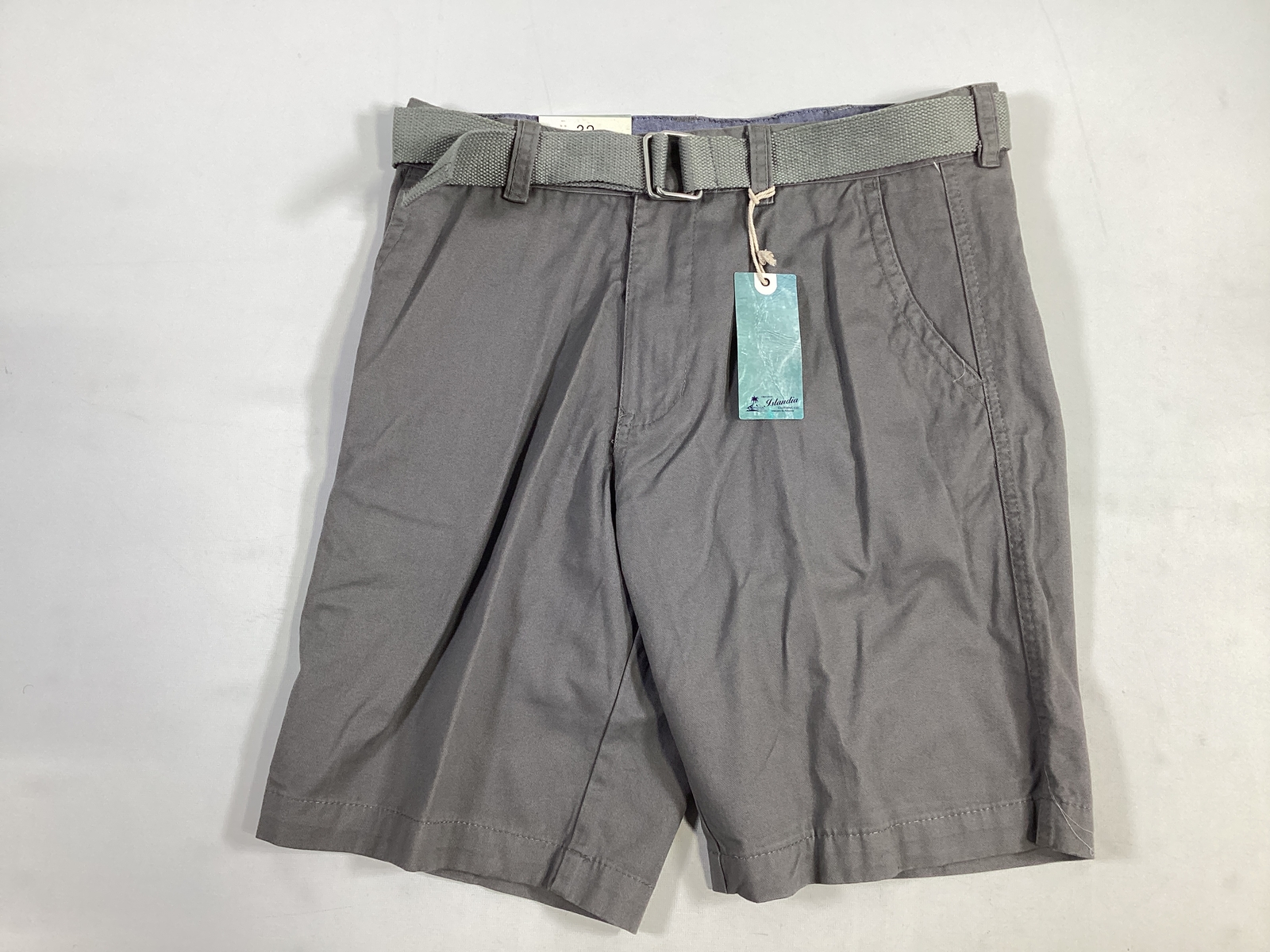 Mens Islandia Clothing Co Gray Shorts Size 32W NEW