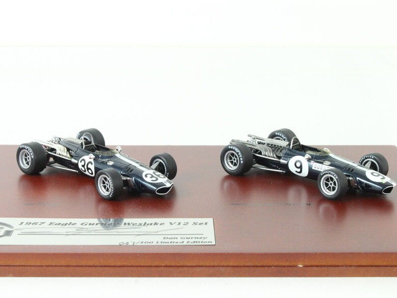 ミニカー TrueScale Eagle gurney-waslake V12 1967 1967 Eagle Dan Gurney Weslake V12 V-12 Signature #36