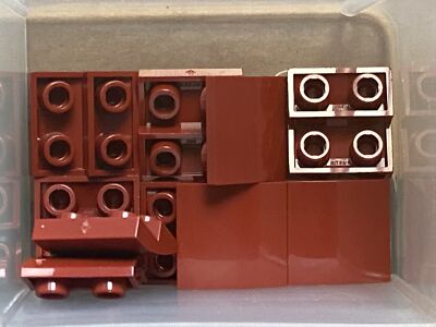 LEGO Parts - Dark Red Slope Curved 2 x 2 x 2/3 Inverted - No 32803 - QTY 10