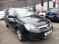 2012 Vauxhall Zafira 1.6i [115] Exclusiv 5dr MPV Petrol Manual