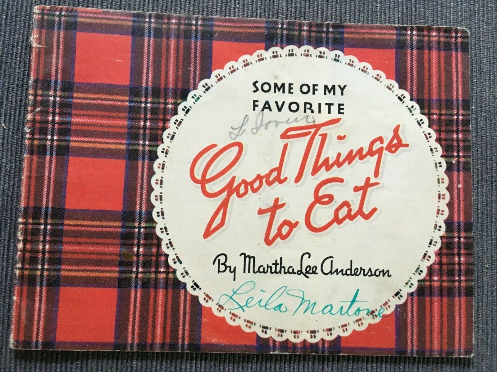 Good Things To Eat by Martha Lee Anderson Arm & Hammer Cow Brand Church & Co