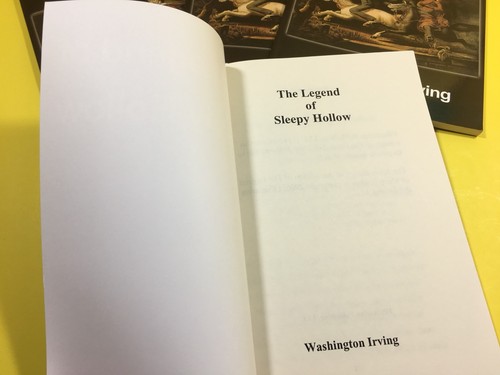 Lot Of 5 The Legend Of Sleepy Hollow By Washington Irving For Guided Reading