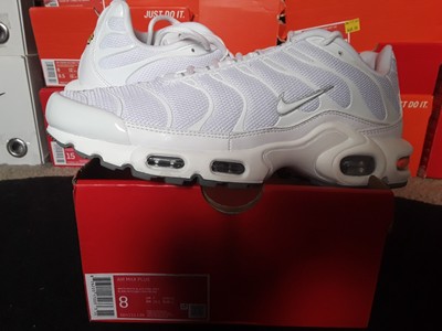 Nike Air Max Plus + Tuned Retro White Black Cool Grey 1 90 95 97 720 604133 139