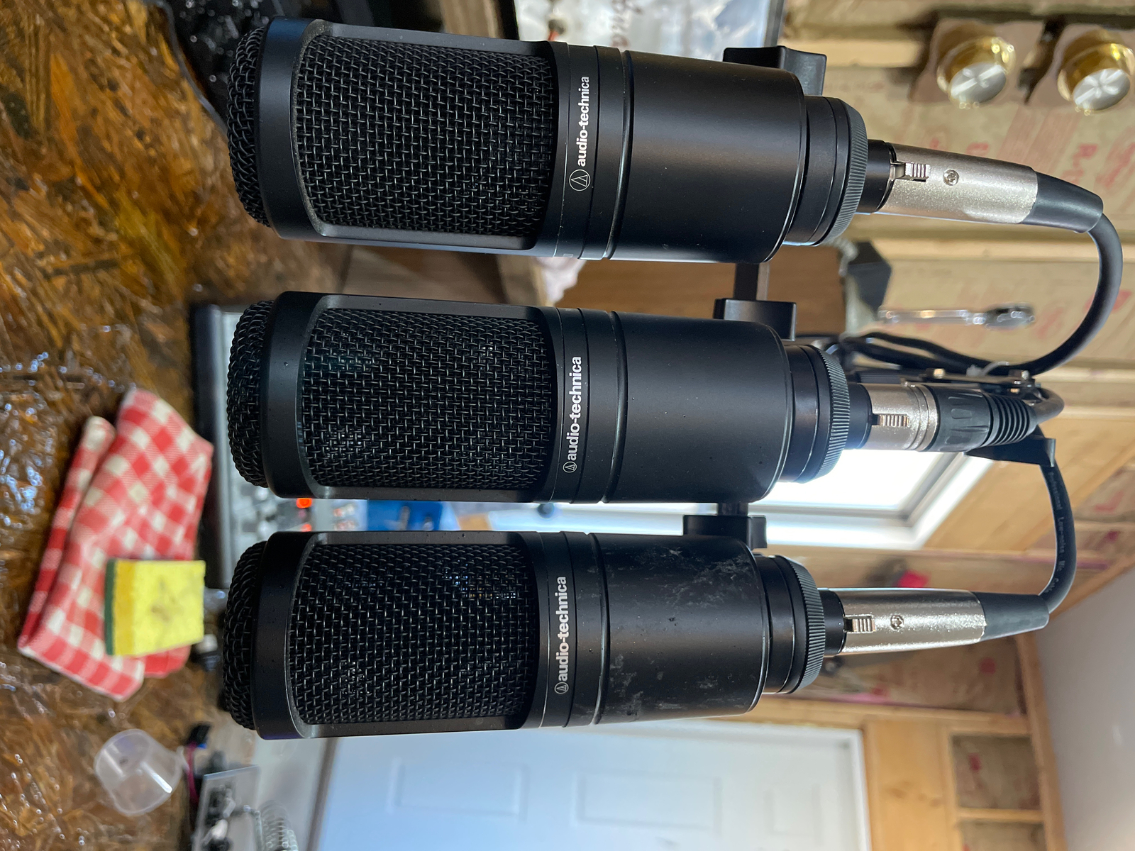 AudioTechnica AT2020 Condenser Microphone Black JAPAN USED eBay