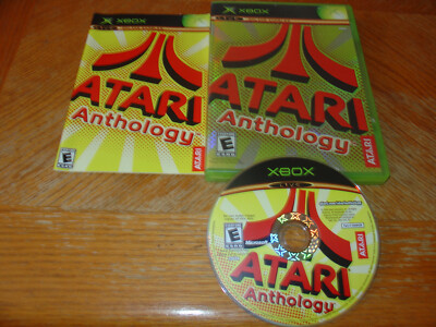 Atari Anthology (Microsoft Xbox, 2004) Minty Complete CIB Tested Fast Ship