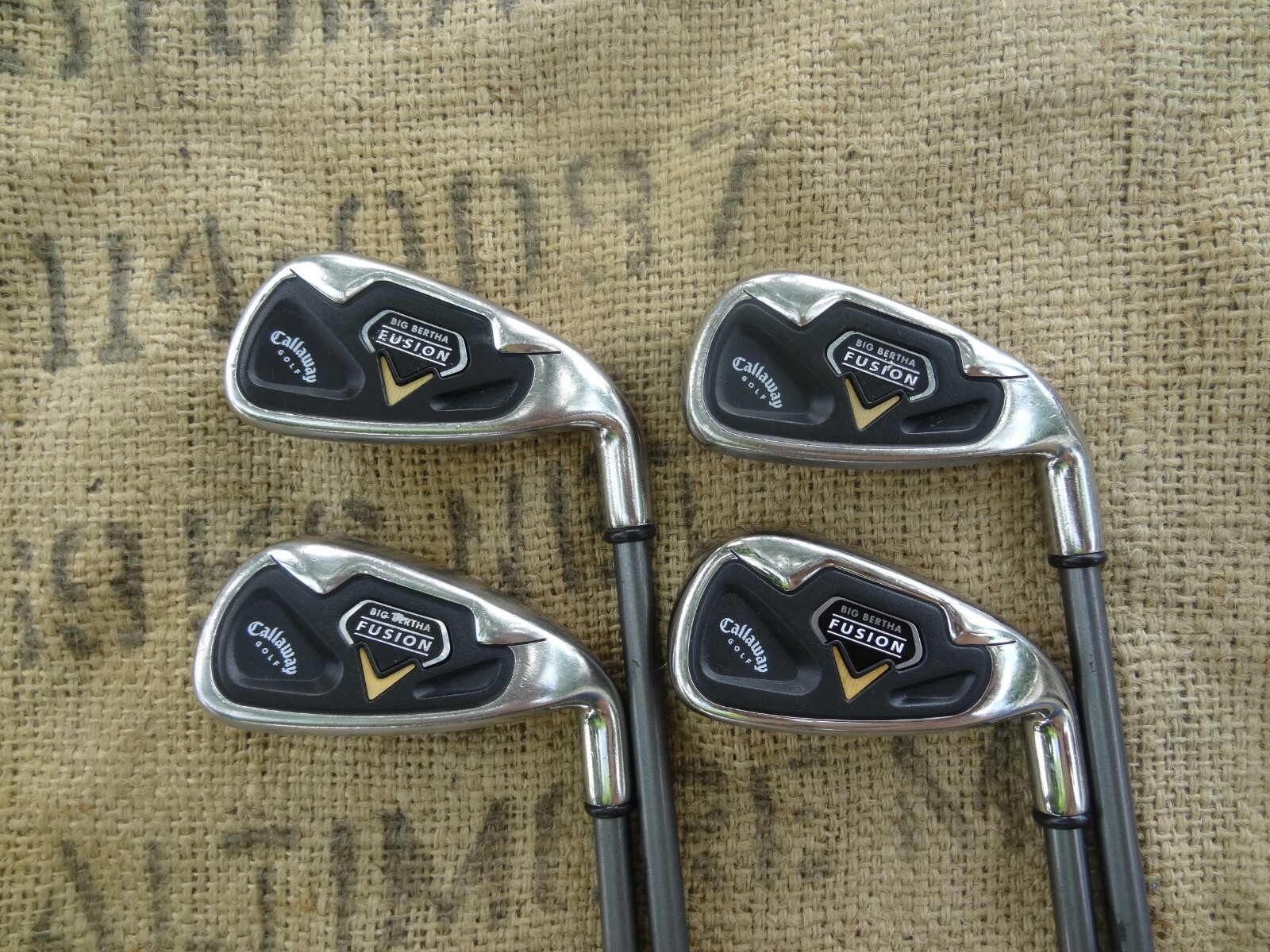 Callaway BIG BERTHA Fusion #5,6,9 Iron Options ⛳ Graphite