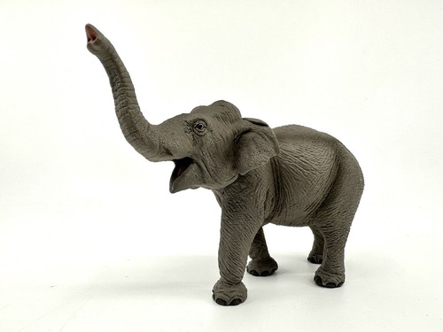 韓国人気●新作*BLUE ELEPHANT●ENZO●UNISEX●追跡送料込 ASIAN ELEPHANT Animal Figurine Safari Ltd. toy Wild Safari