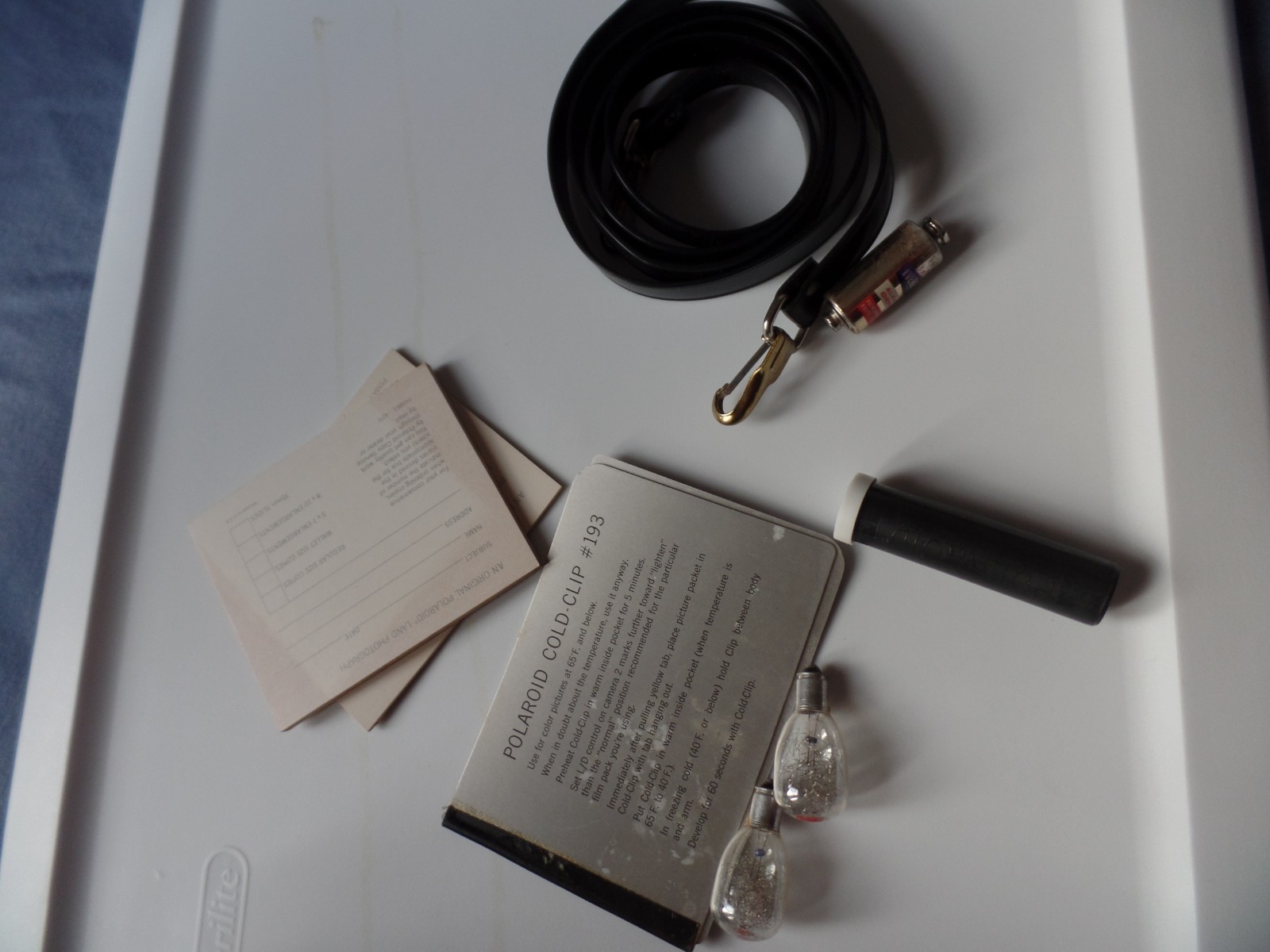 Polaroid Automatic 103 Land Camera CASE hard side suitcase (no camera)