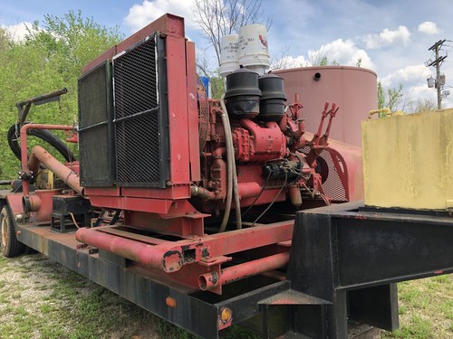 MASSIVE FLOOD PUMP Gardner Denver FXZ172 268 HP GM Diesel Dewatering + Trailer