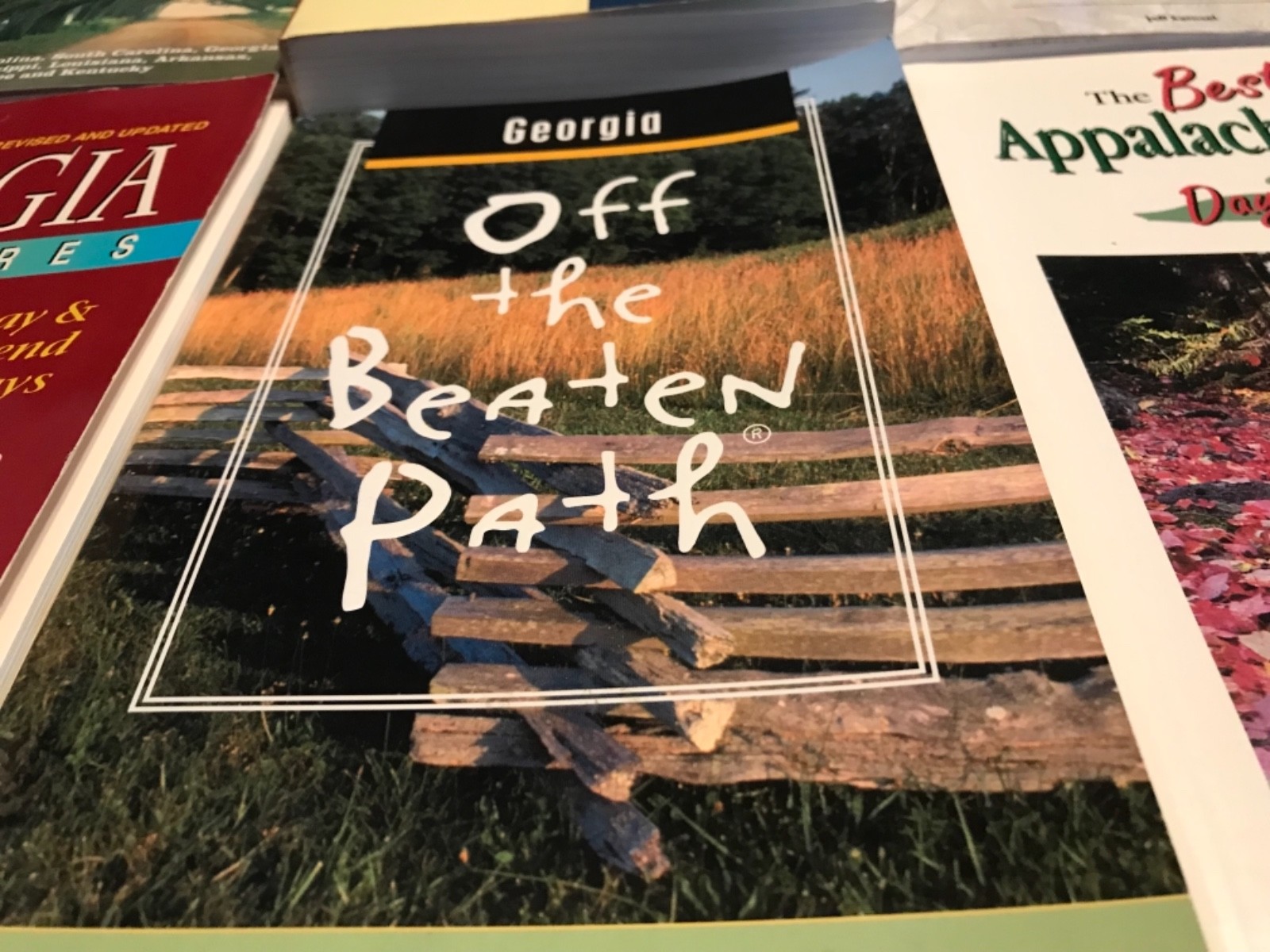 Georgia Trails, Trips, Hikes, & Backcountry Books Set of 8 Very Nice