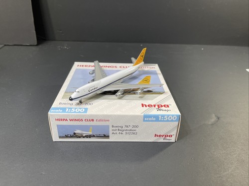 herpa アリタリア航空 1/500 B747-200 Bulgari塗装 1/500 B747