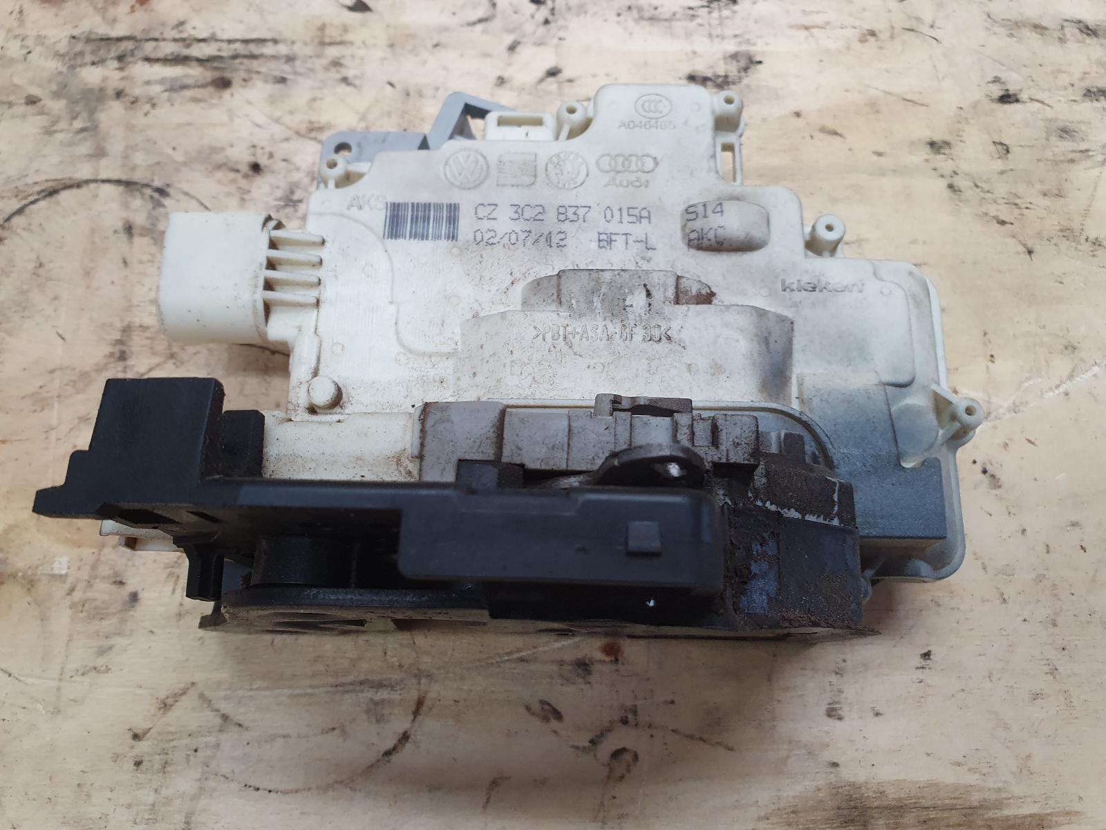 2012 Volkswagen Passat LEFT FRONT DOOR LOCK 3C/MK6 B6-B7 SEDAN/WAGON image 3