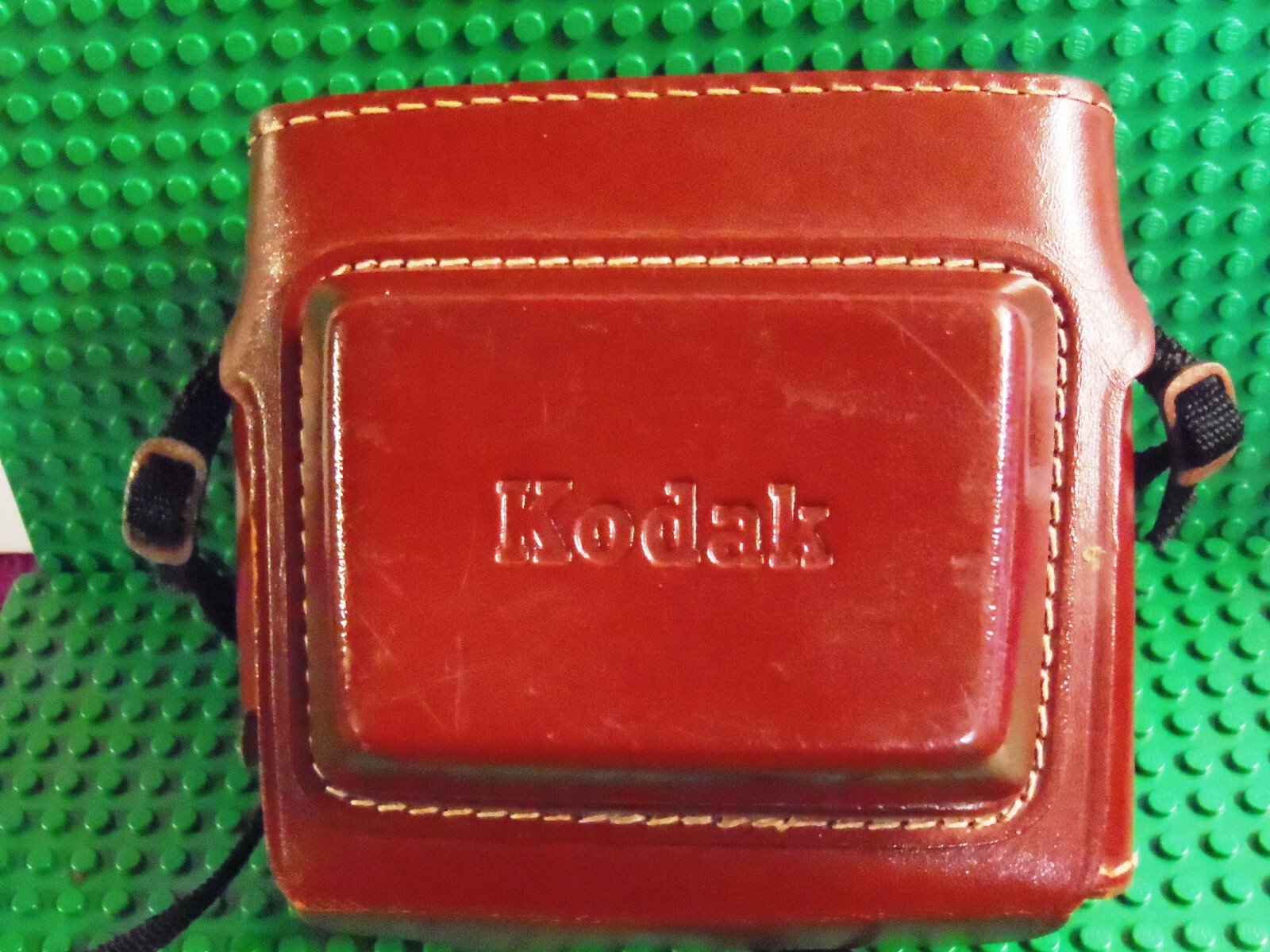 Vintage Kodak Motormatic 35F Camera w/ Original Leather Cover Case Untested