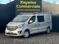 2017 Vauxhall Vivaro 1.6 CDTi 2900 BiTurbo ecoTEC Sportive Crew Van L2 H1 Euro 6