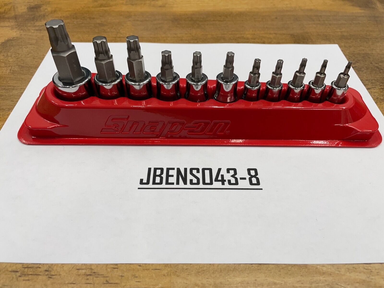 Snap-on Tools USA 11pc Mix Drive Torx Plus Bit Socket Set Snap-on Tools USA 11pc Mix Drive Torx Plus Bit Socket Set