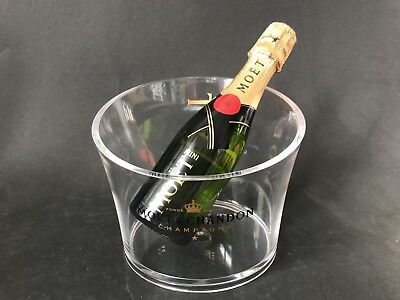 Moet Chandon Brut Champagner Piccolo Flasche 0,2l 12% Vol + Mini Kühler