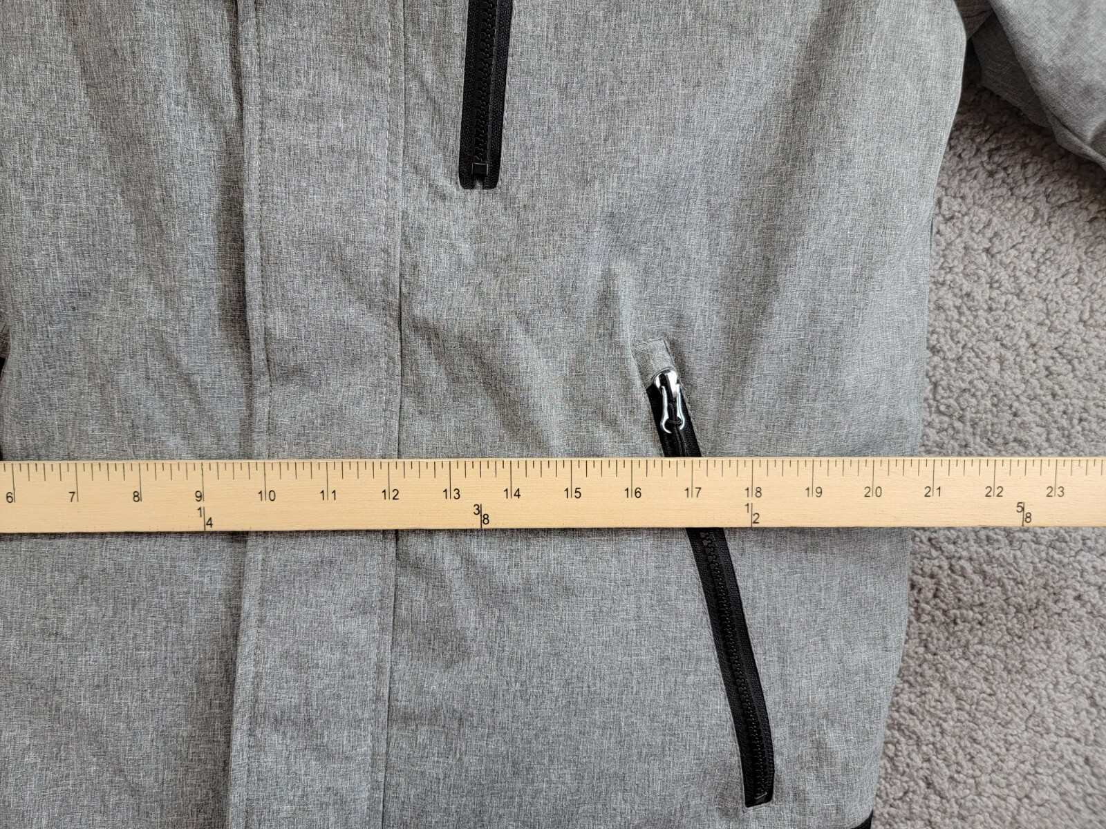 Club Room 3-in-1 Hooded Jacket Men's S Black/Gray Heather Snap Zip Closure L/S - Picture 7 of 19