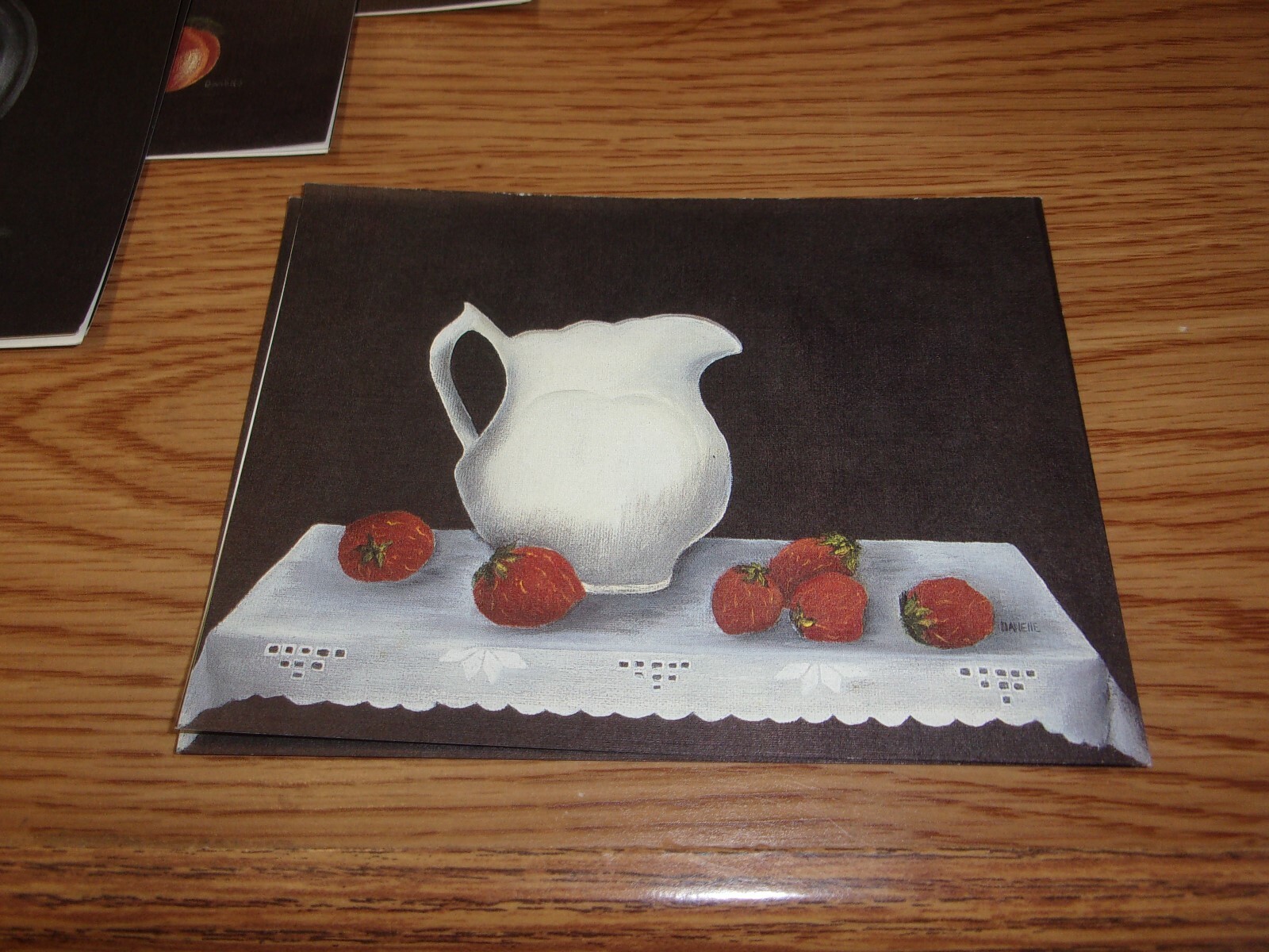 NEW Original Drawings Note Cards Country Theme Set of 8