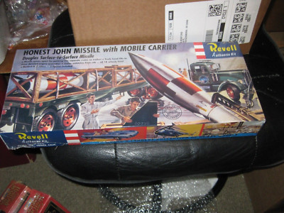Sealed Honest John Surface-to-Surface Missile w/ Mobile Carrier by Revell -1996