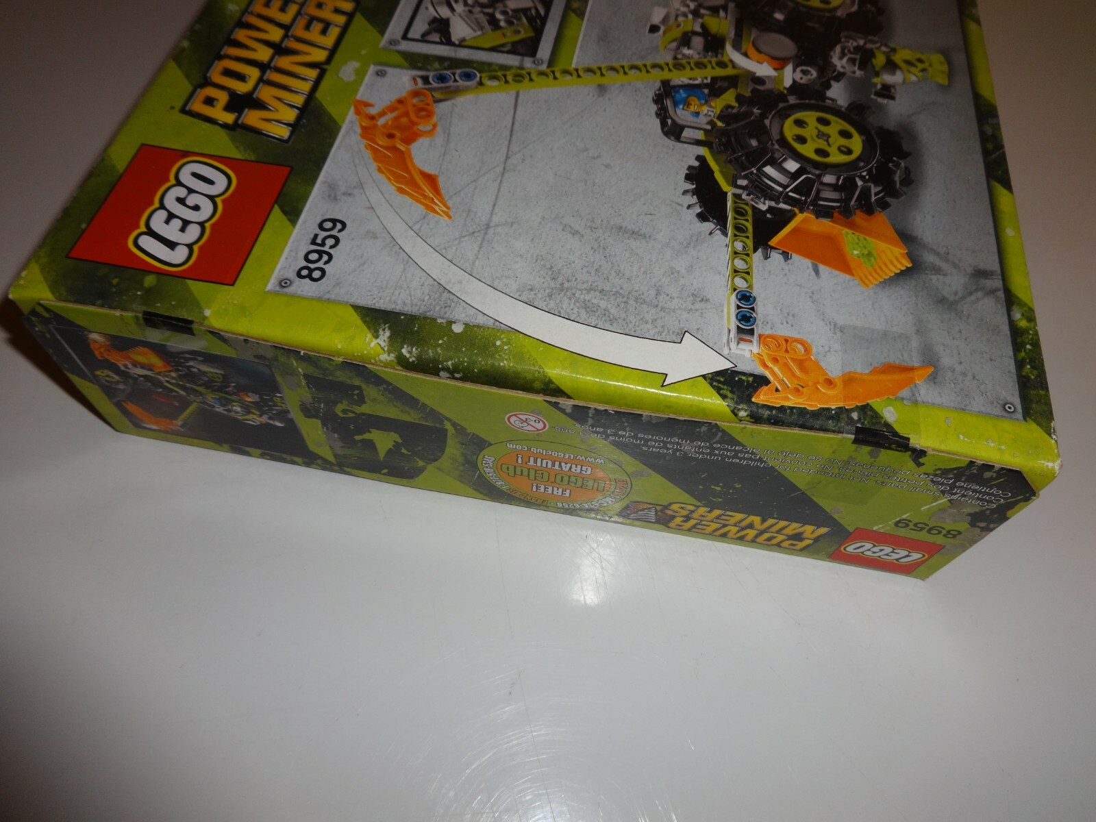 Lego 8959 Power Miners Claw Digger NEW IN SEALED BOX