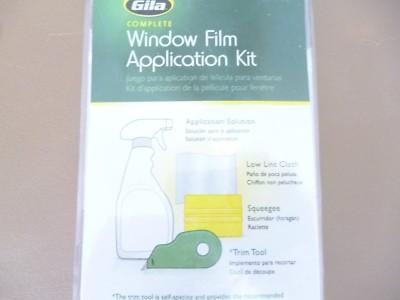 NEW IN PACKAGE - GILA COMPLETE WINDOW FILM APPLICATION KIT - MPN RTK500