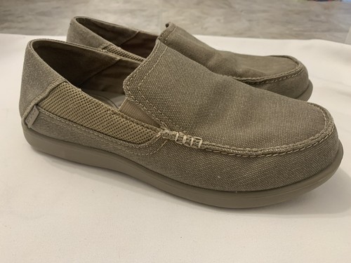 靴 crocs Santa Cruz khaki Crocs Mens Santa Cruz KHAKI