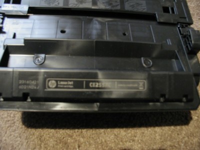 Lot of 8 Empty / Used HP 55X ( CE255X & CE255XC ) Black Virgin Toner Cartridges