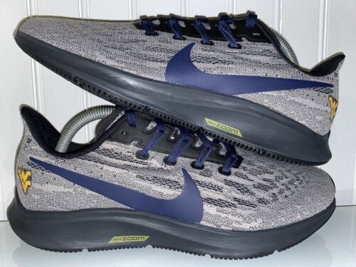 MEN'S NIKE AIR ZOOM PEGASUS 36 RUNNING SHOES WEST VIRGINIA MEN'S NIKE AIR ZOOM PEGASUS 36 RUNNING SHOES WEST VIRGINIA