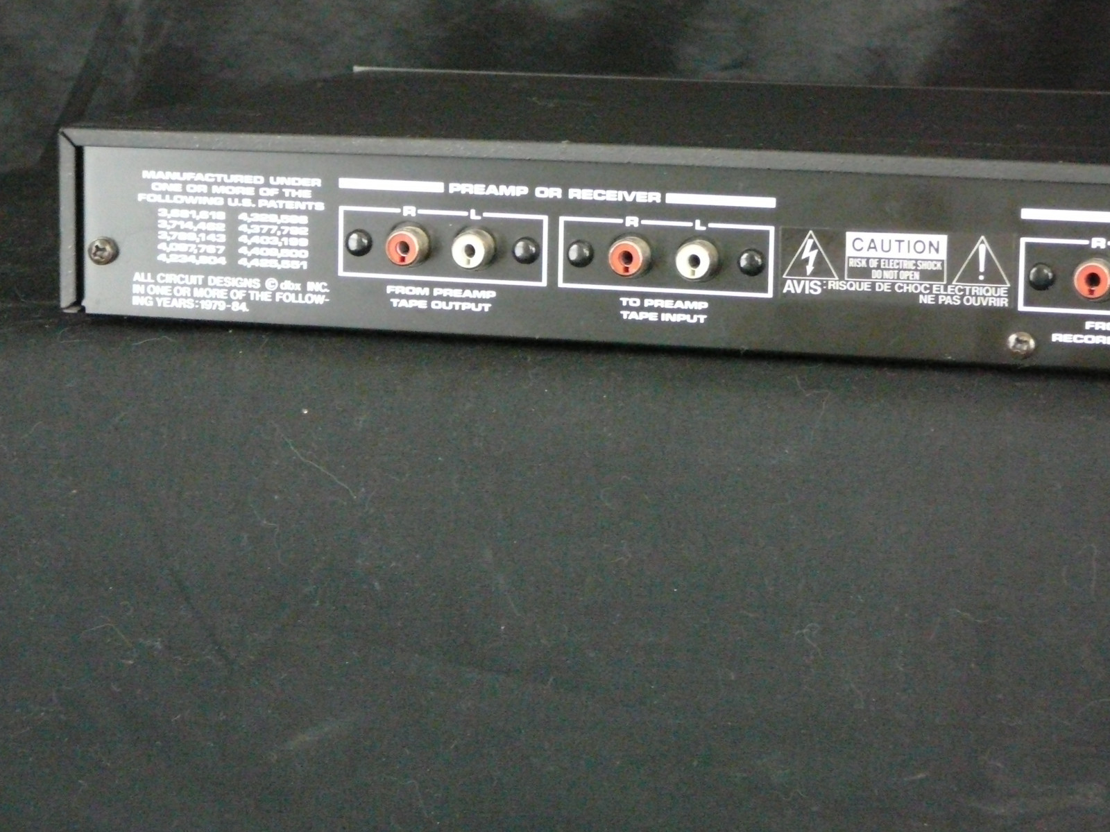 DBX 224X TYPE II TAPE NOISE REDUCTION SYSTEM