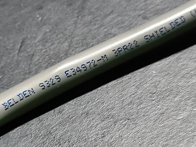 Belden 9329 22/3P Individual Shields Twisted Pair Control Cable PLTC Gray /25ft