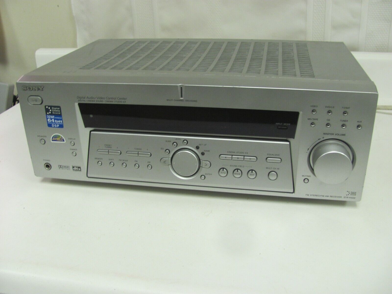 Sony Str-k502 Digital Audio / Video Home Theater 5.1 Stereo Sony Str-k502 Digital Audio / Video Home Theater 5.1 Stereo