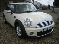 2013 MINI HATCHBACK 1.6 One 3dr HATCHBACK Petrol Manual