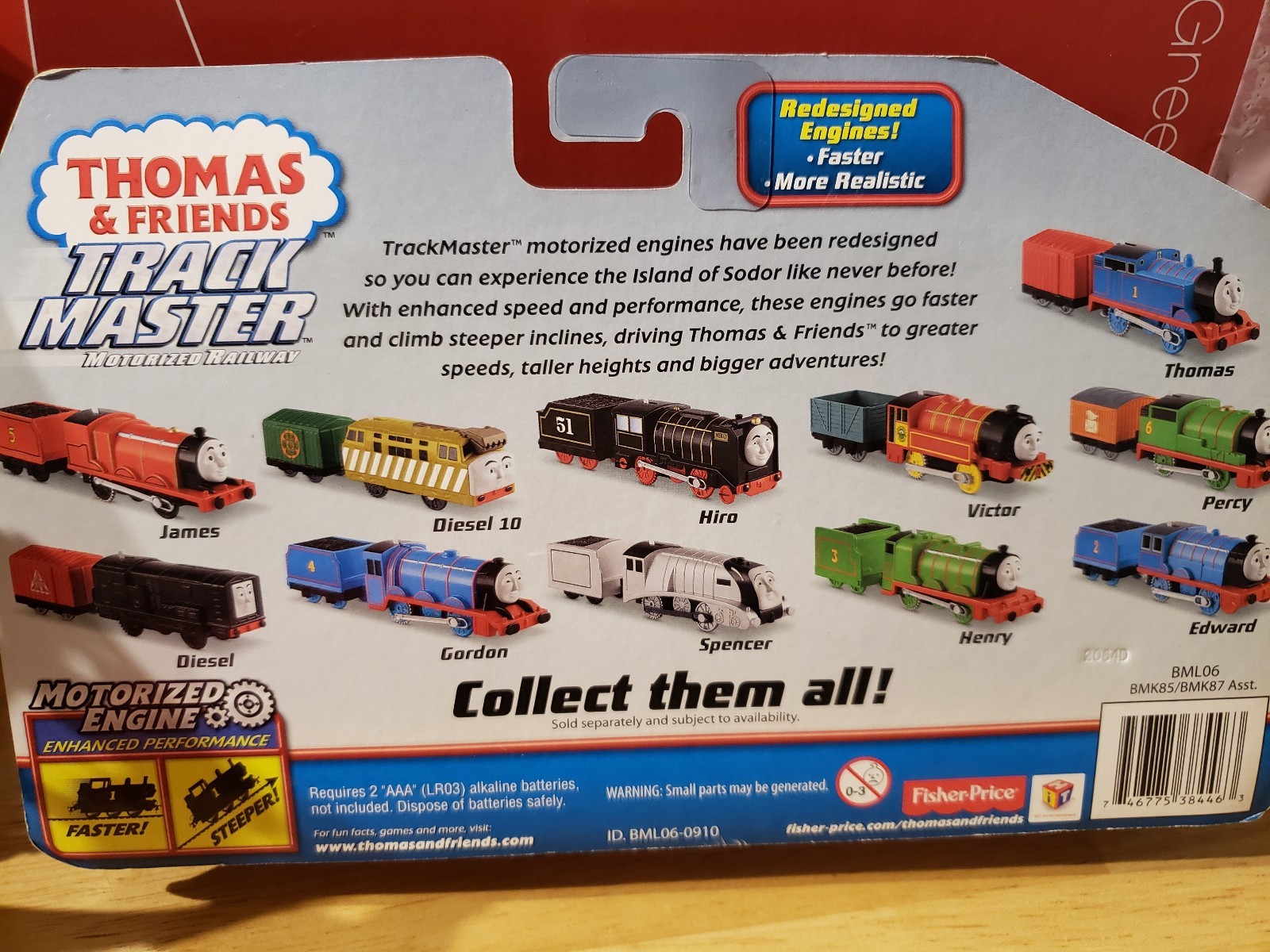 NEW Fisher-Price Thomas & Friends The Train Trackmaster Motorized Engine Railway