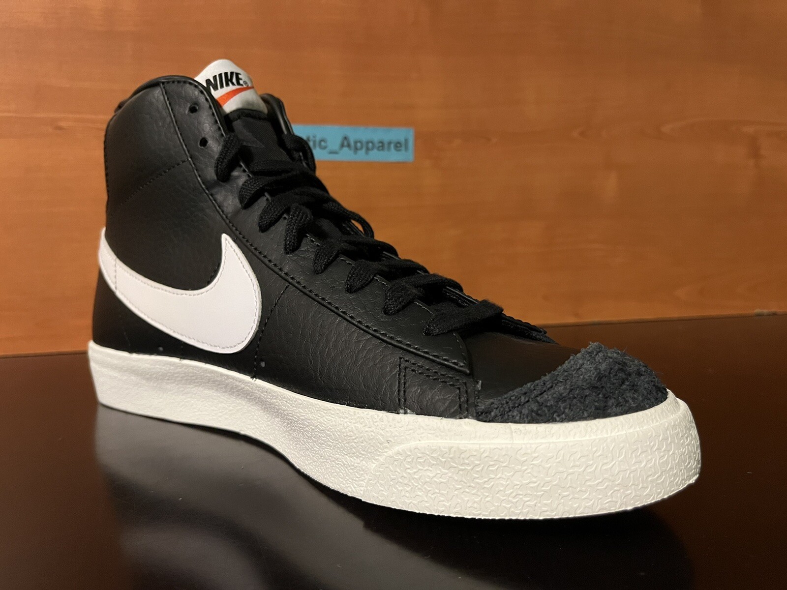 Nike Blazer Mid '77 Vintage Black White 