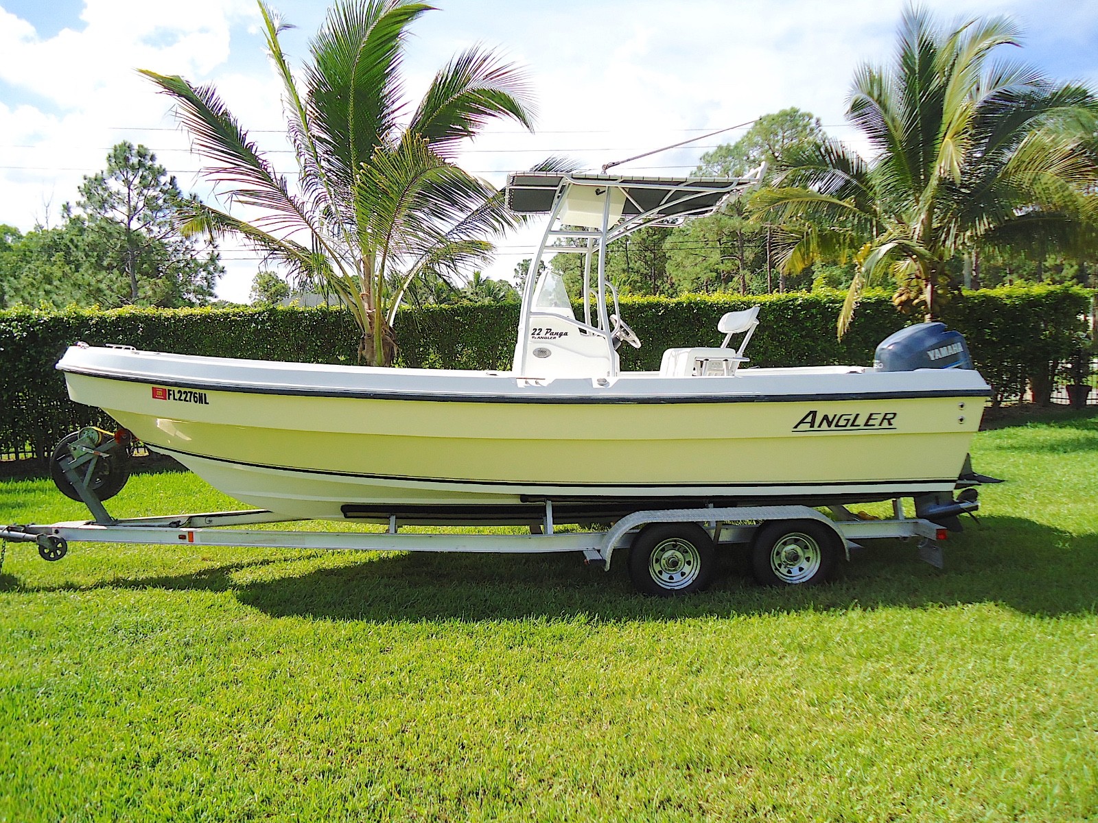 2007 ANGLER 22 PANGA Yamaha 150hp 4-Stroke Excellent Condition